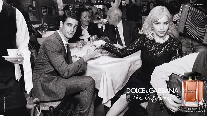 Emilia Clarke Fronts Dolce \u0026 Gabbana 