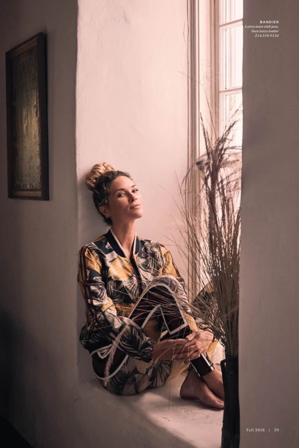 Erin Wasson | Highland Park Village | Fall 2018 Cover | Editorial