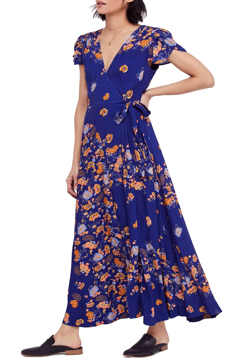 Free People Gorgeous Jess Wrap Maxi Dress $88.80 (previously $148.00)