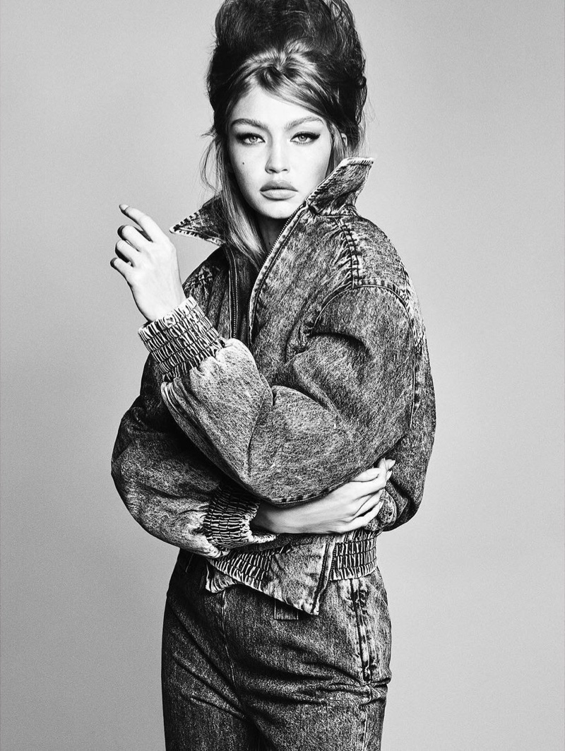 Gigi Hadid Models Rockabilly Style for Vogue Brazil
