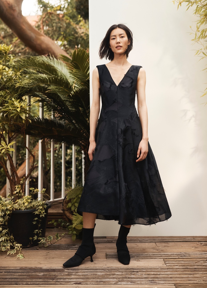 H&M Conscious Exclusive spotlights little black dress for fall-winter 2018 campaign