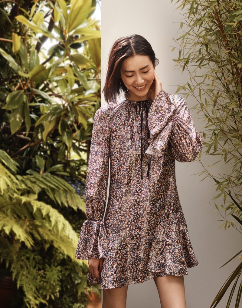 A look from H&M Conscious Exclusive's fall-winter 2018 collection