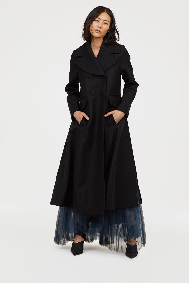 H&M Conscious Exclusive Wool-Blend Coat $299