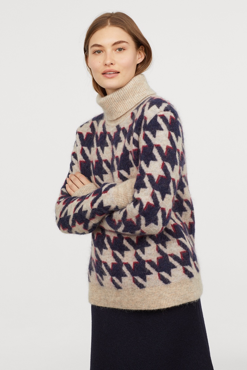 H&M Studio Knit Turtleneck Sweater $99