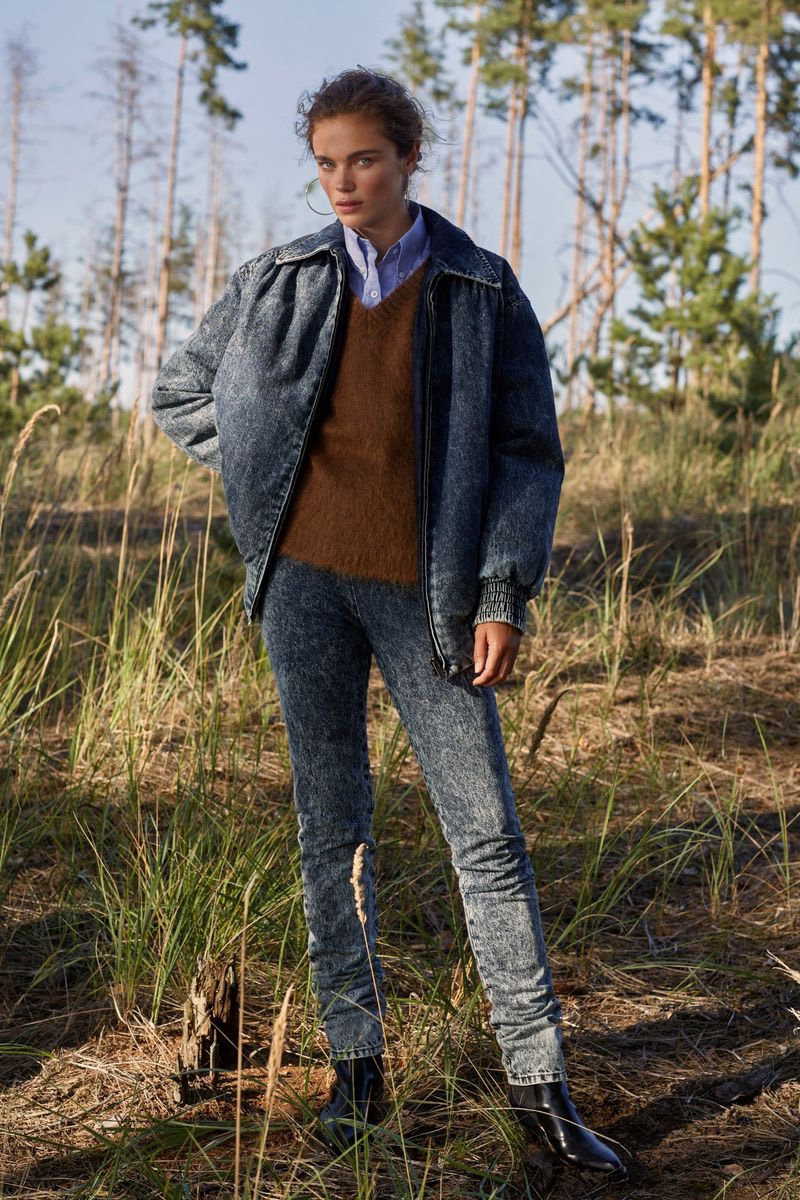 Jena Goldsack Wears Outdoor Styles for Harper's Bazaar Ukraine