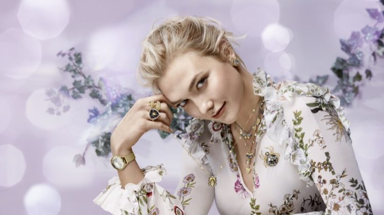 Karlie Kloss Shines in Swarovski Winter 2018 Campaign