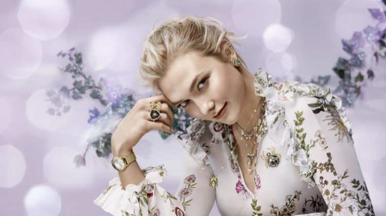 Karlie Kloss stars in Swarovski winter 2018 campaign