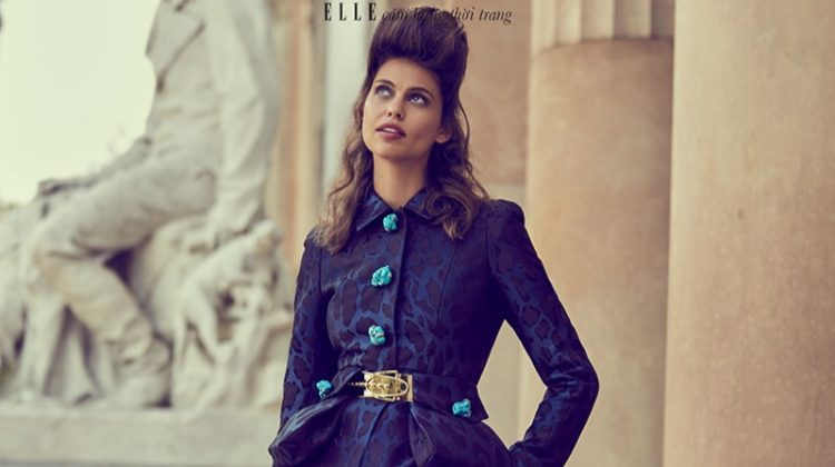 Lauren Auerbach Wears Ladylike Looks for ELLE Vietnam