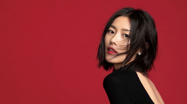 Liu Wen Models Autumn Styles for ELLE China Cover Story