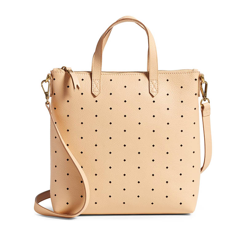 Madewell Mini Transport Perforated Leather Crossbody Bag $83.98 (previously $168)