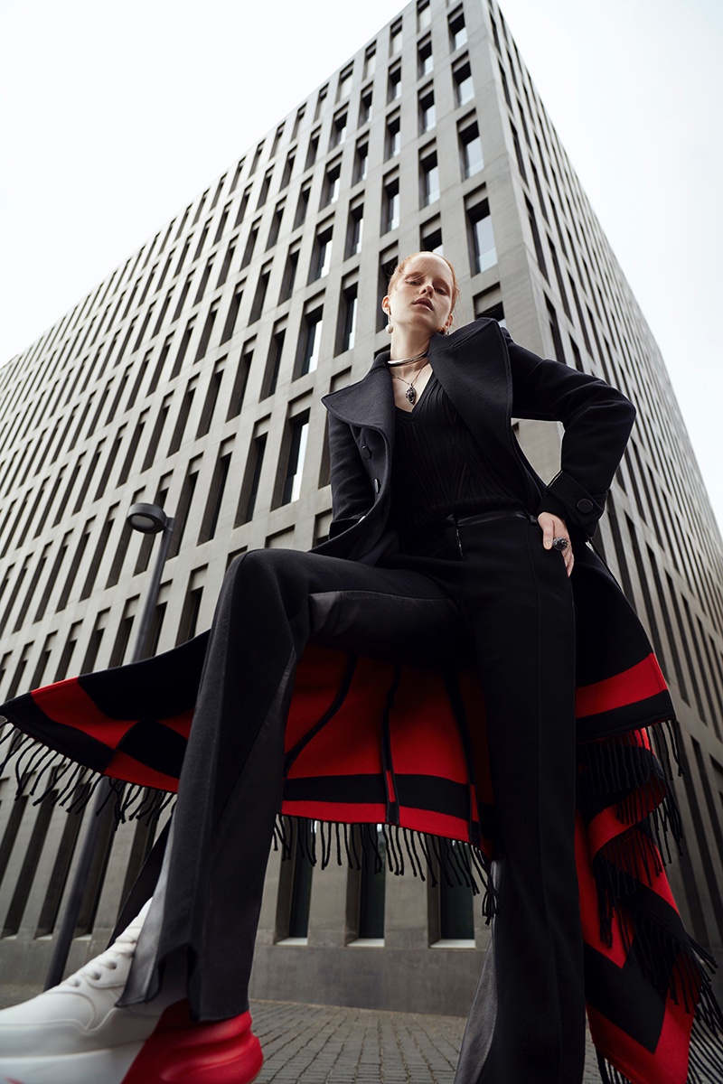 Magdalena Jasek Wears Office-Ready Styles for Harper's Bazaar Mexico
