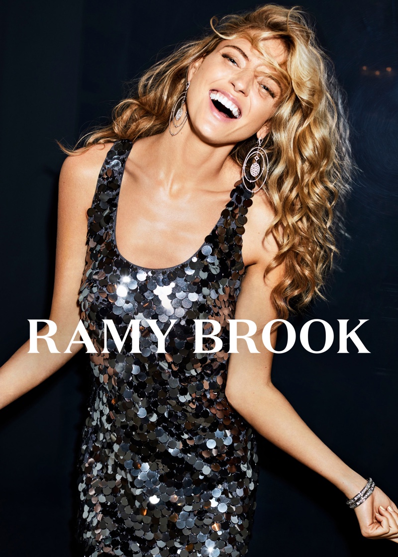 Martha Hunt stars in Ramy Brook fall-winter 2018 campaign