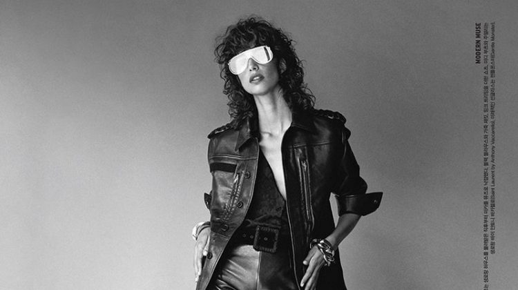 Mica Arganaraz Wears Cool Girl Style for Vogue Korea