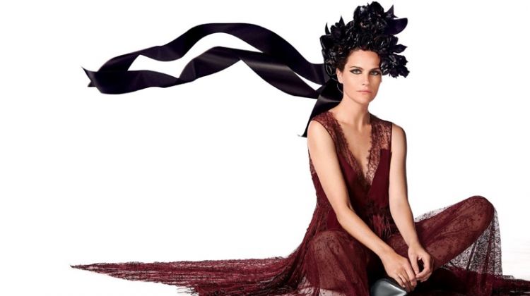 Missy Rayder Wears Statement Fashions for Vogue Arabia