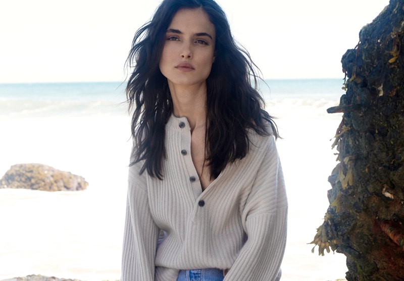 Blanca Padilla stars in Naked Cashmere fall 2018 campaign