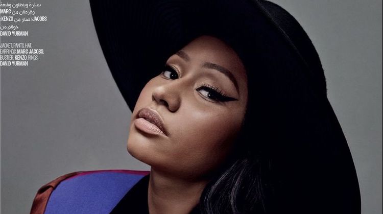 Nicki Minaj Poses in High Fashion Looks for Vogue Arabia