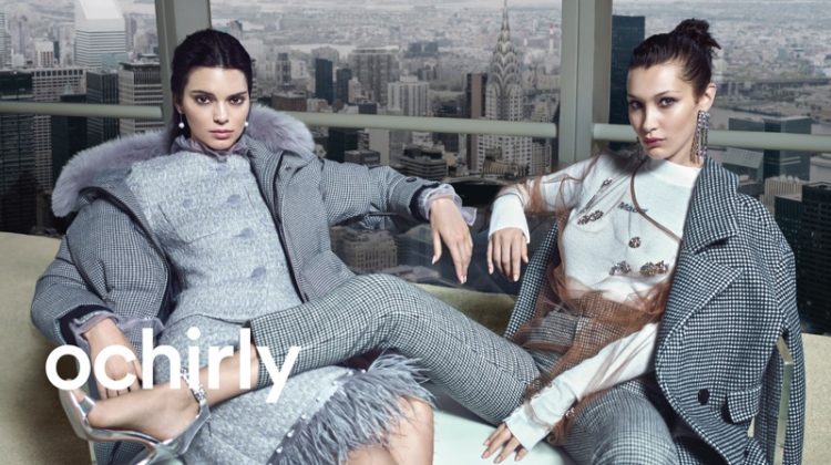 Kendall Jenner & Bella Hadid Are City Sleek in Ochirly Winter ’18 Campaign