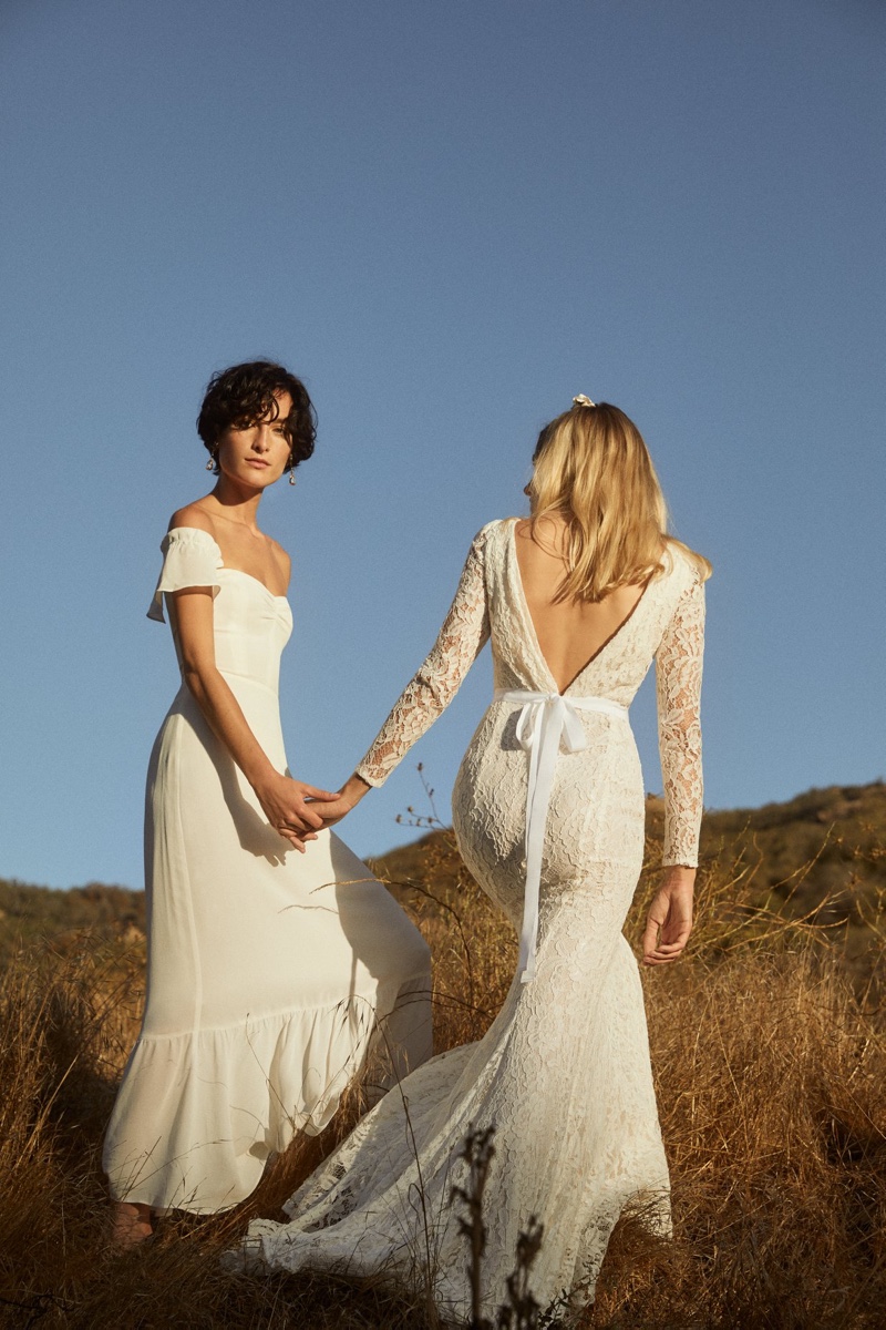 Reformation fall 2018 wedding dresses