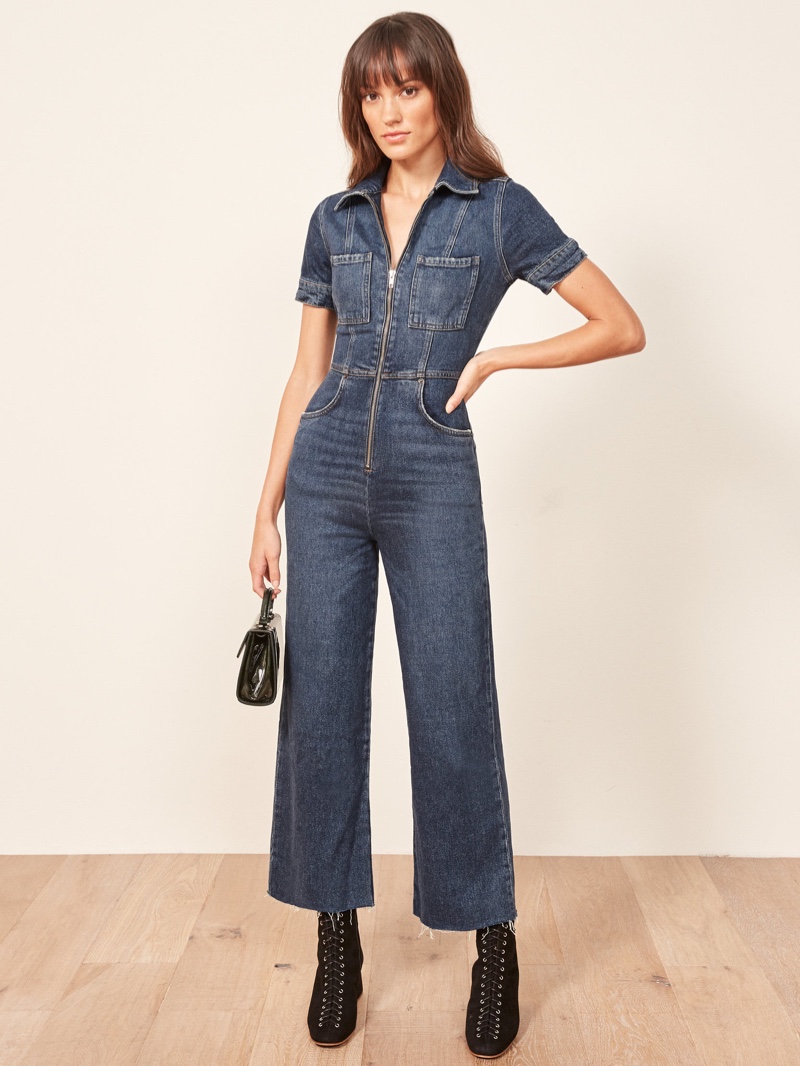 Reformation Georgia Jumpsuit $178