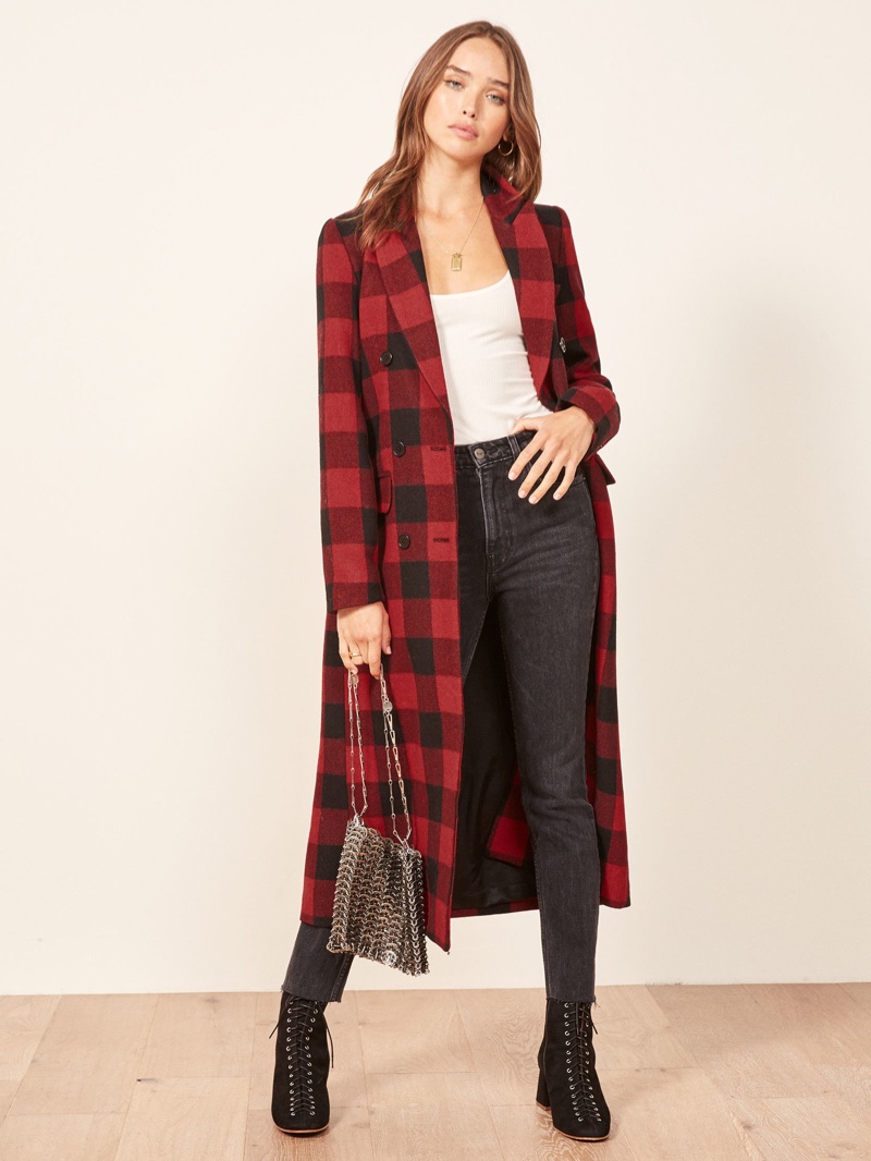 Reformation Middlebury Coat in Buffalo $328