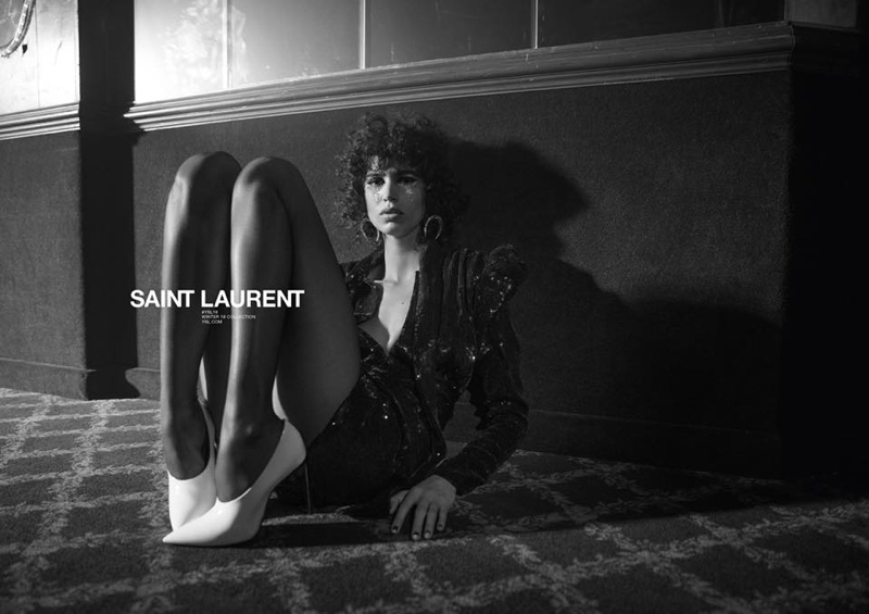 Saint Laurent taps Mica Arganaraz for fall-winter 2018 campaign