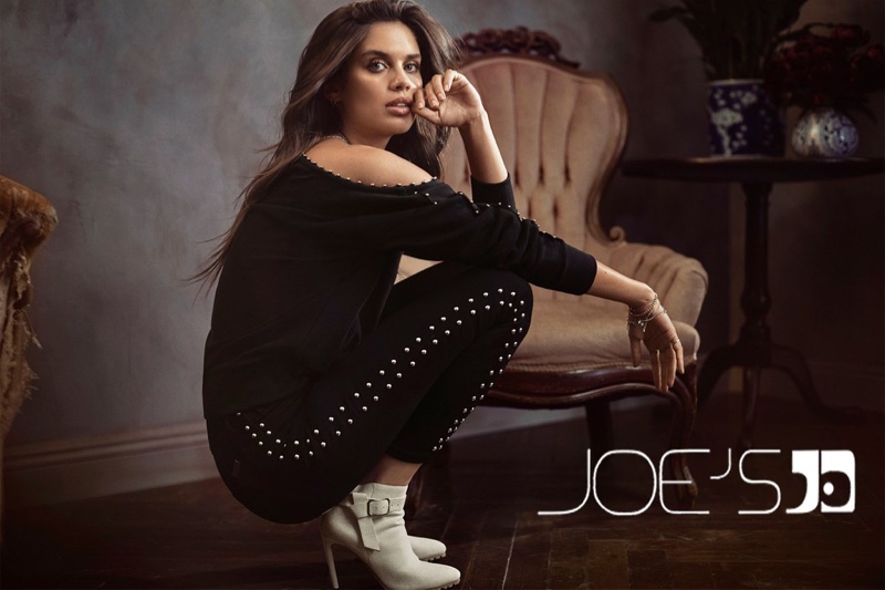 Sara Sampaio fronts Joe's Jeans fall-winter 2018 campaign