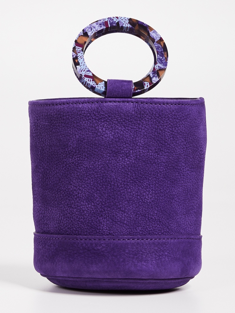 Simon Miller Bonsai Mini Bucket Bag in Royal Purple $390