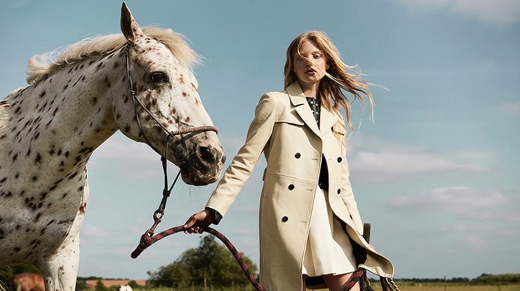 Tes Linnenkoper Wears Equestrian Style in Marie Claire Netherlands