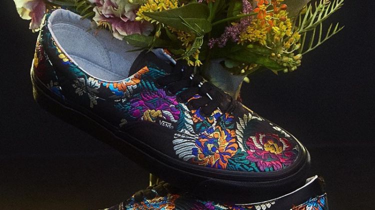 Opening Ceremony x Vans floral sneakers