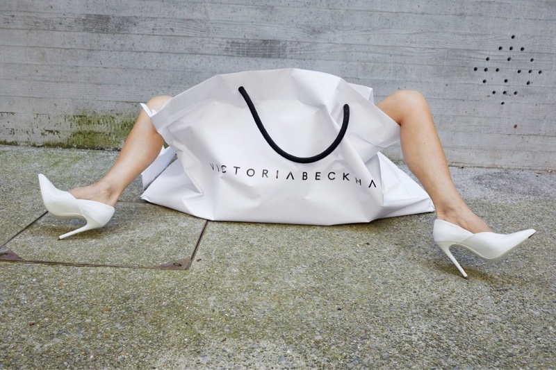 Juergen Teller photographs Victoria Beckham 10th Anniversary campaign