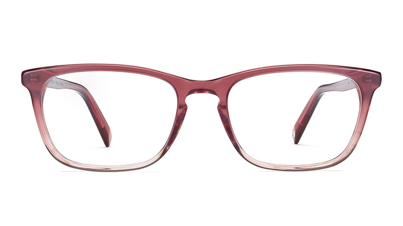 Warby Parker x Anna Akana Welty Glasses in Rosefinch Fade $95