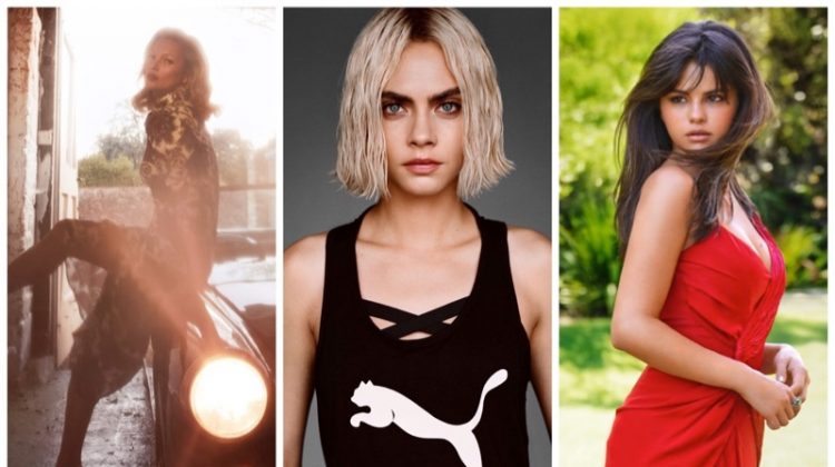 Week in Review | Kate Moss’ New Cover, Cara Delevingne for PUMA, Selena Gomez Covers ELLE + More