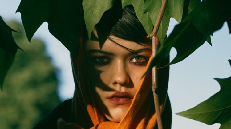 Anna Nevala Poses in Autumn Fashions for Vogue Taiwan