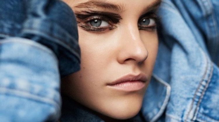 Barbara Palvin Models Bold Makeup Looks for Vogue Taiwan
