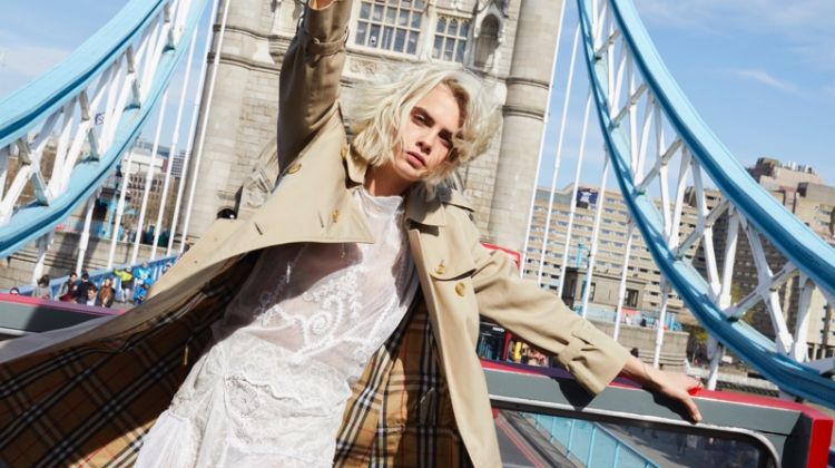 Cara Delevingne stars in Burberry Her fragrance campaign