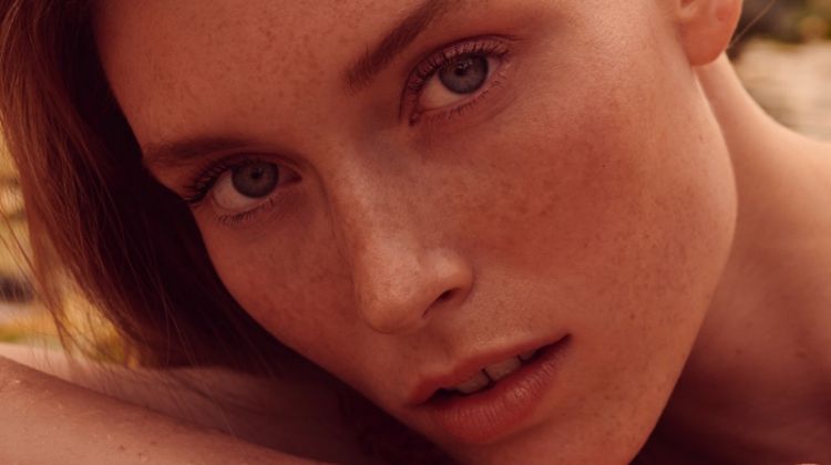 Caroline Lossberg is a Natural Beauty in Vogue  Portugal