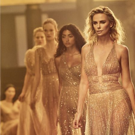 BEHIND THE SCENES: Charlize Theron on set of new Dior J'adore Absolu fragrance shoot