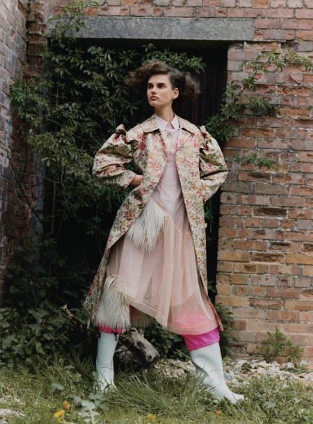 Giedre Dukauskaite Wears Eclectic Styles in Vogue China Giedre Dukauskaite Wears Eclectic Styles in Vogue China