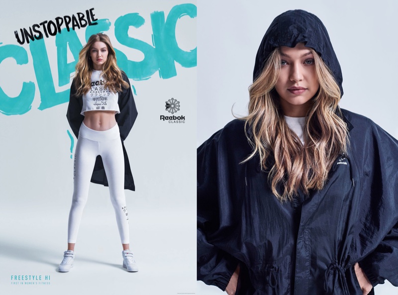 Supermodel Gigi Hadid fronts Reebok Be More Human campaign