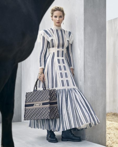 Jennifer Lawrence Goes Equestrian for Dior Cruise 2019 Ads Jennifer Lawrence stars in Dior cruise 2019 campaign