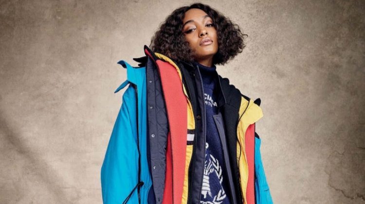 Jourdan Dunn Takes On Fall Outerwear for ELLE Italy