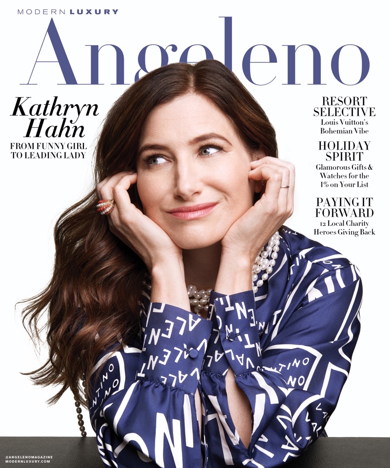 Kathryn Hahn on Modern Luxury Angeleno November 2018 Cover