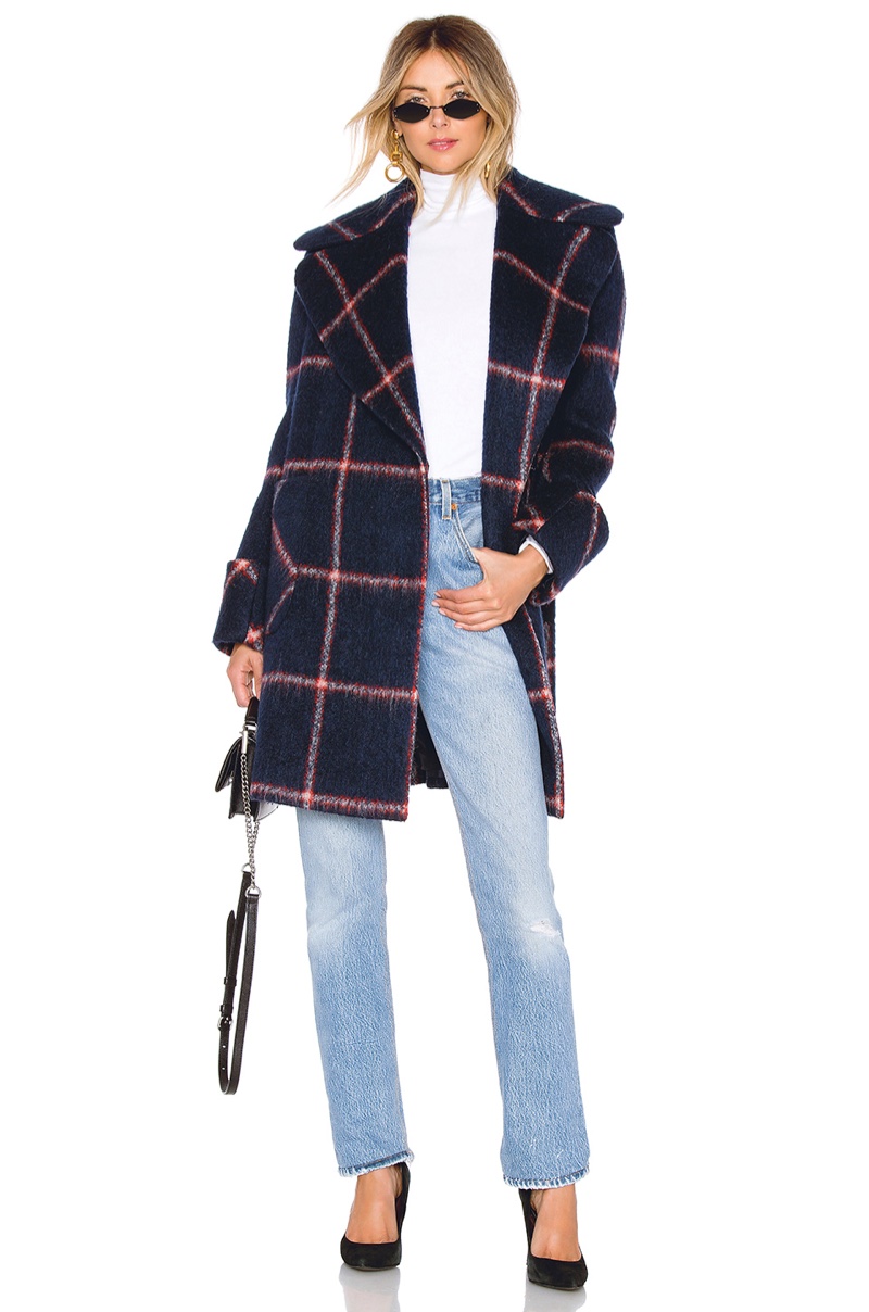 Kendall + Kylie Oversized Wool Coat $280