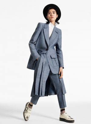 Liu Wen InStyle Menswear Suiting Fashion Editorial