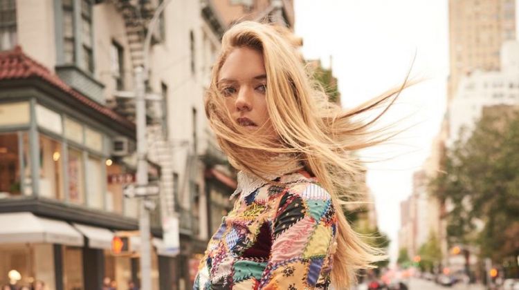 Martha Hunt Takes On Street Style for Harper’s Bazaar Kazakhstan