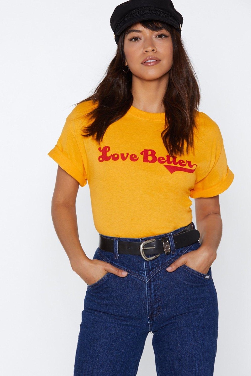 Nasty Gal x MTV Staying Alive Love Better Tee $16