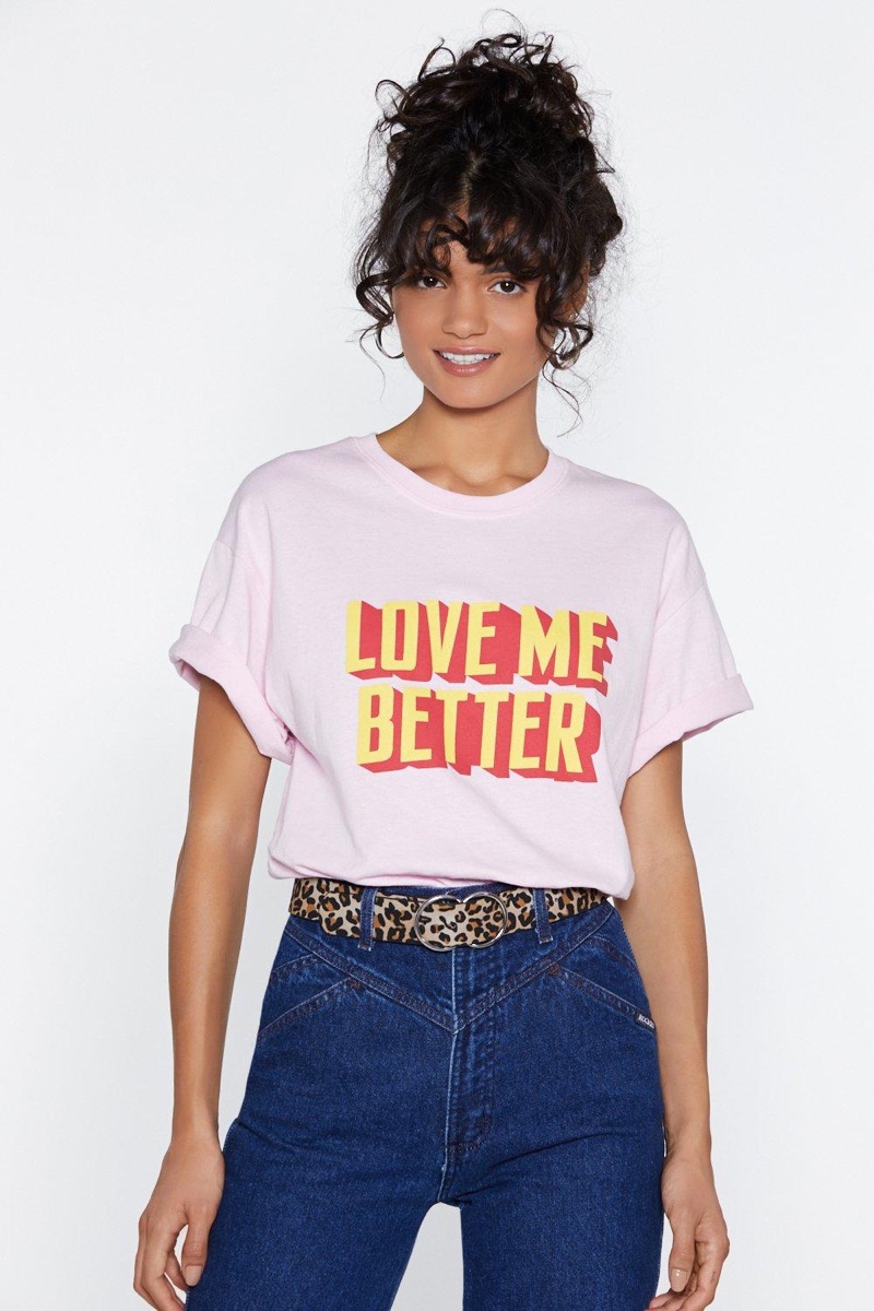 Nasty Gal x MTV Staying Alive Love Me Better Tee $16