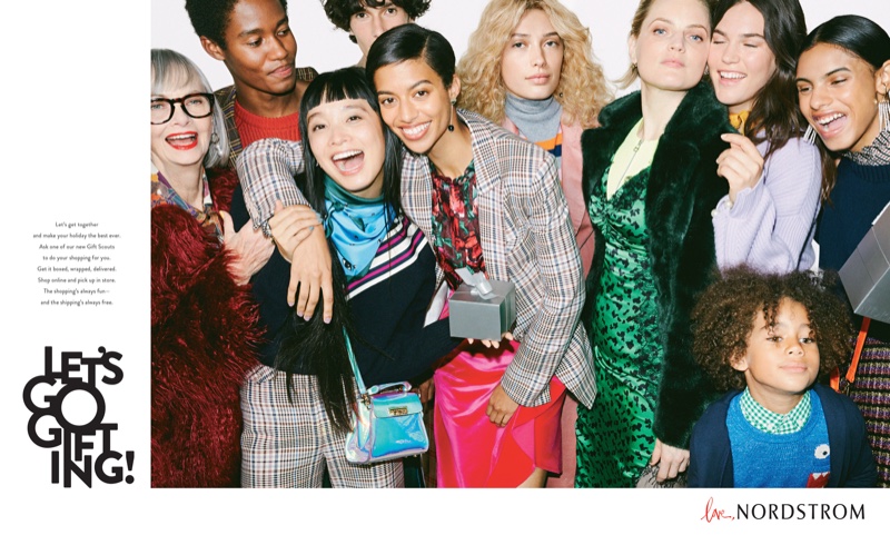 Nordstrom taps a diverse cast for its Holiday 2018 campaign