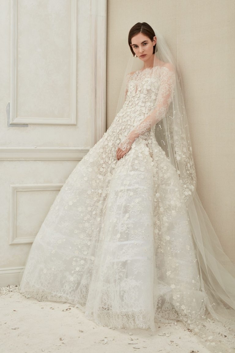 oscar de la renta bridal 2019