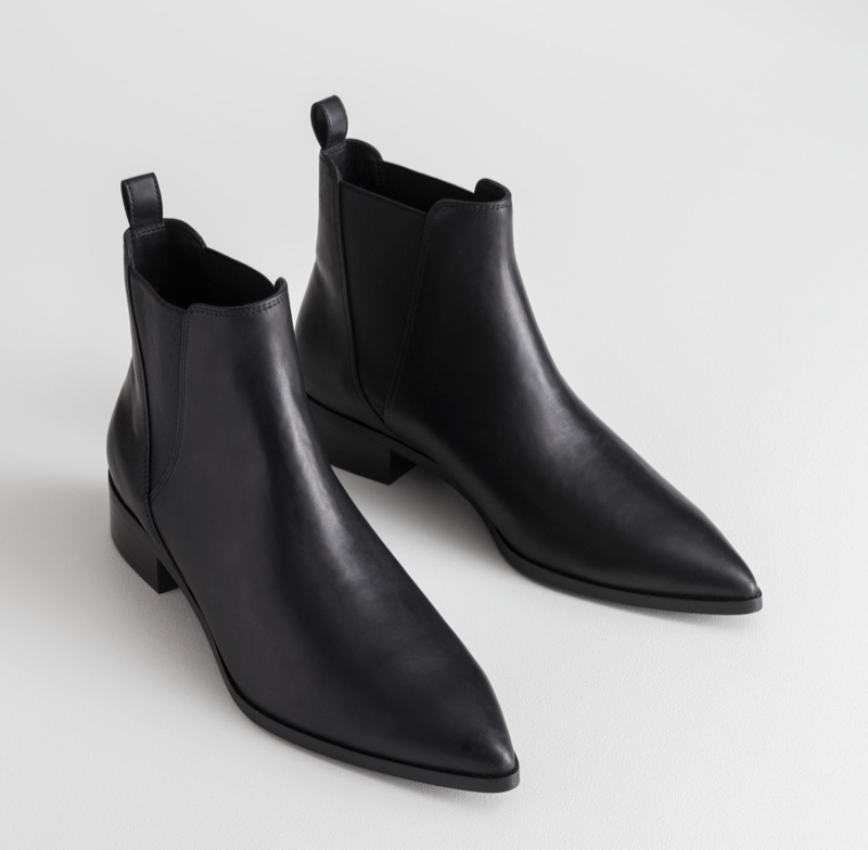 & Other Stories Leather Chelsea Boots $149